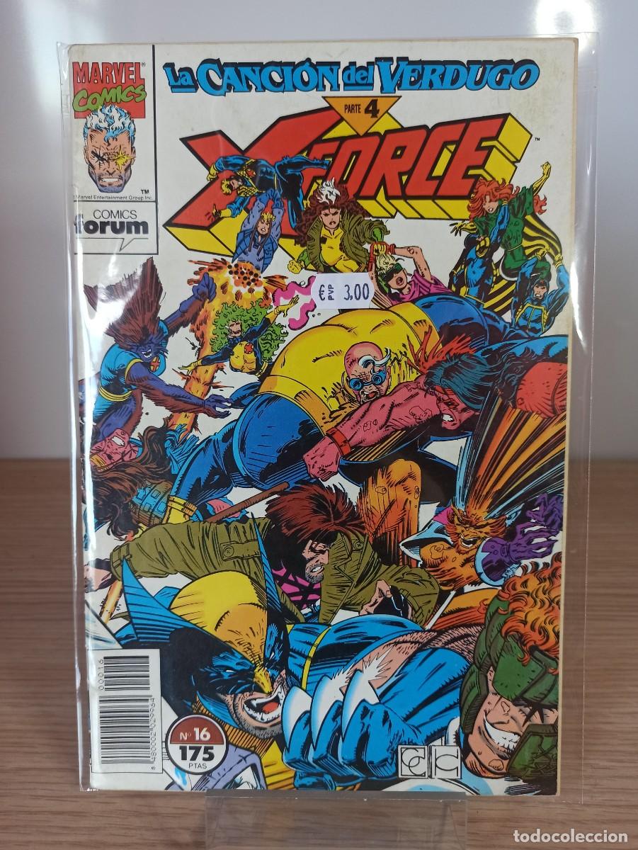 C&oacute;mics: X FORCE - LA CANCI&Oacute;N DEL VERDUGO 4&ordf; PARTE (Ed. Comics forum) N&ordm; 16 - Foto 1