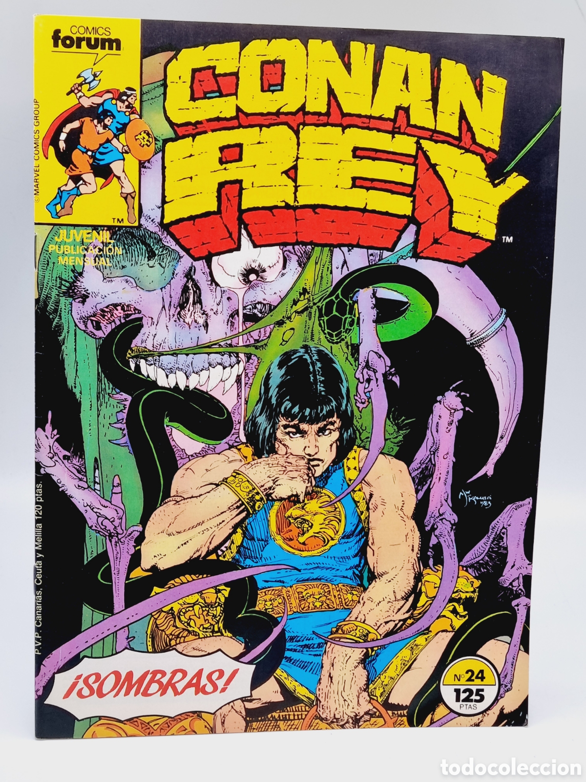 C&oacute;mics: DE KIOSCO CONAN REY 24 GRAPA COMICS FORUM - Foto 1