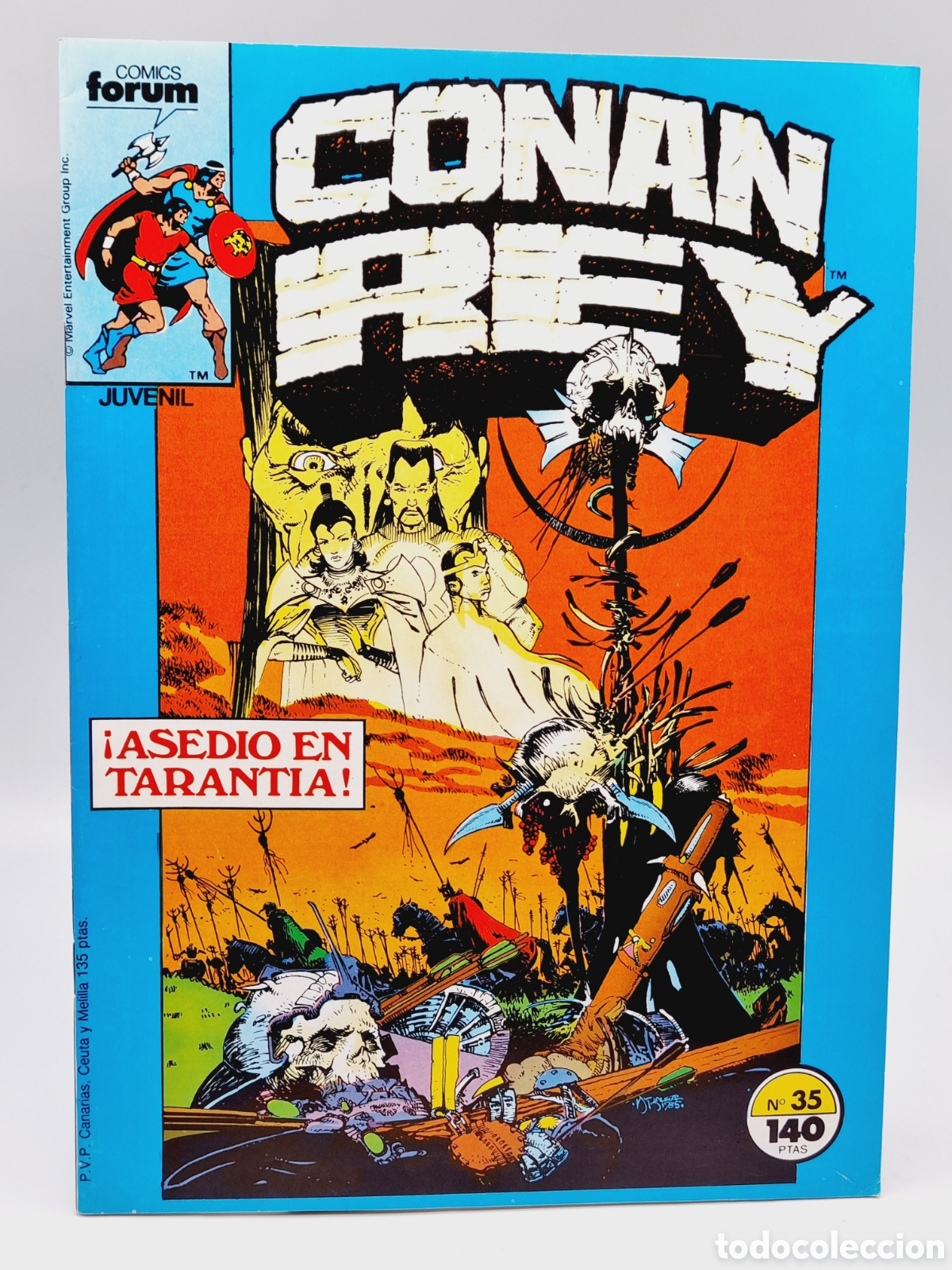 C&oacute;mics: DE KIOSCO CONAN REY 35 GRAPA COMICS FORUM - Foto 1