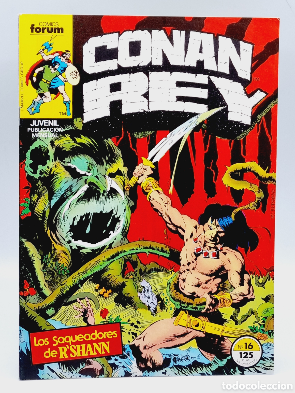 C&oacute;mics: DE KIOSCO CONAN REY 16 GRAPA COMICS FORUM - Foto 1