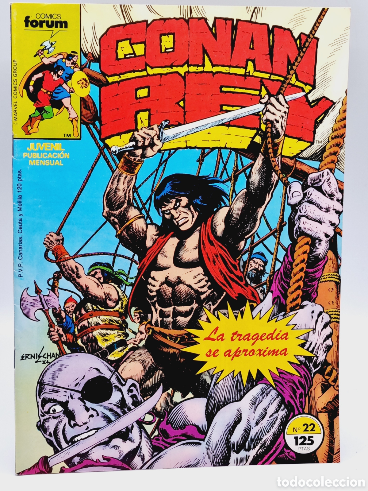C&oacute;mics: DE KIOSCO CONAN REY 22 GRAPA COMICS FORUM - Foto 1