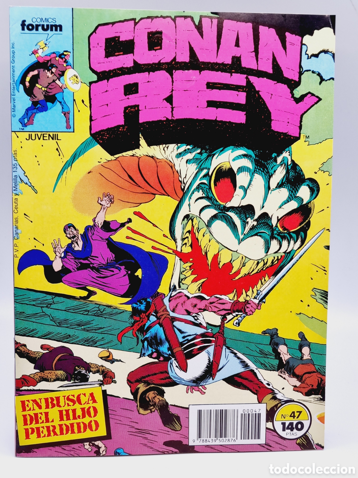 C&oacute;mics: DE KIOSCO CONAN REY 47 GRAPA COMICS FORUM - Foto 1