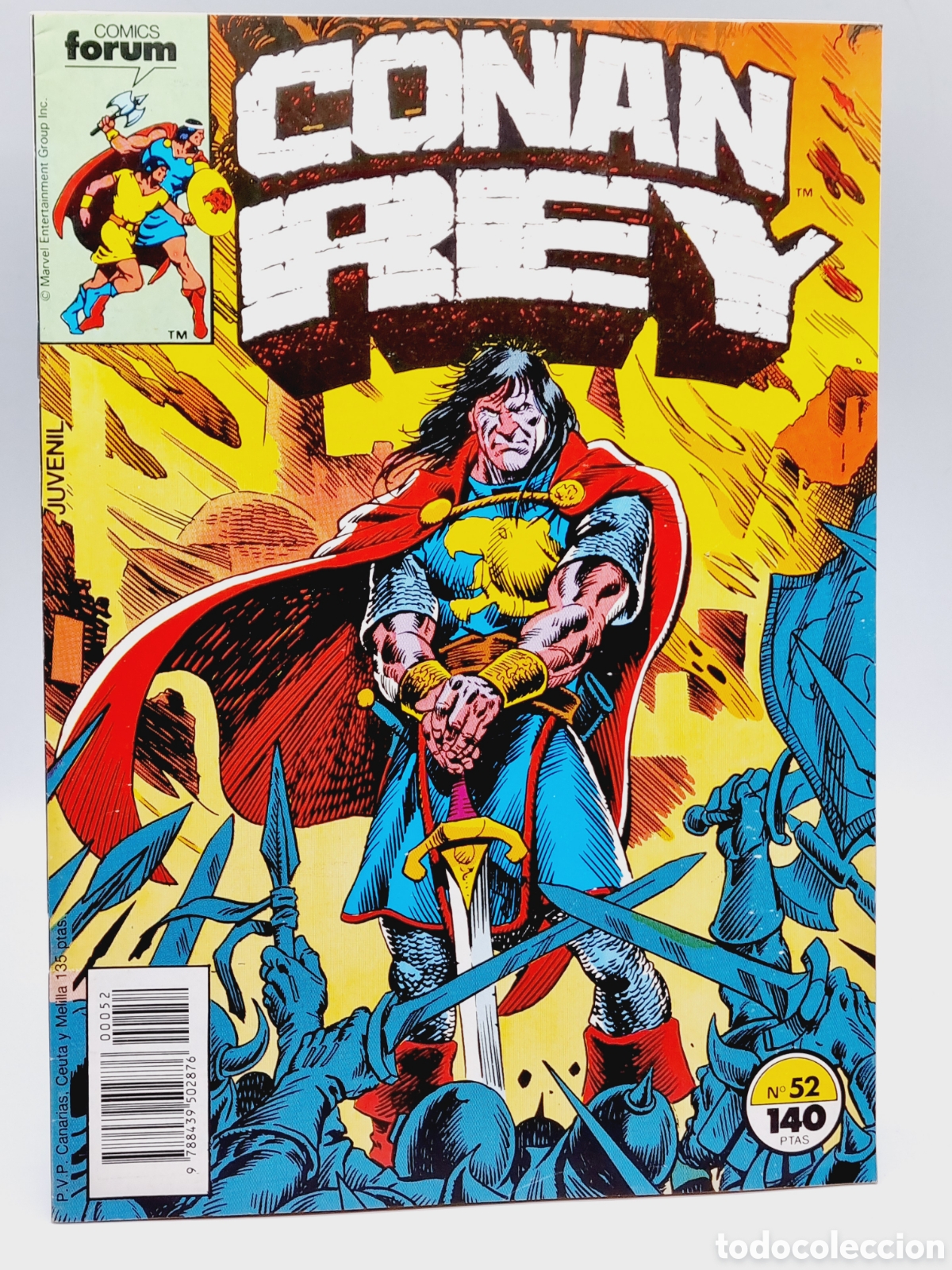 C&oacute;mics: DE KIOSCO CONAN REY 52 GRAPA COMICS FORUMm - Foto 1