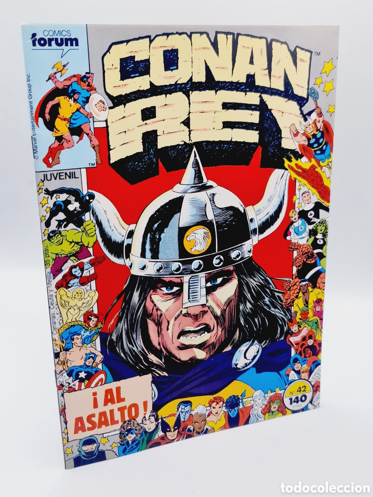 C&oacute;mics: DE KIOSCO CONAN REY 42 GRAPA COMICS FORUM GRAPA - Foto 1