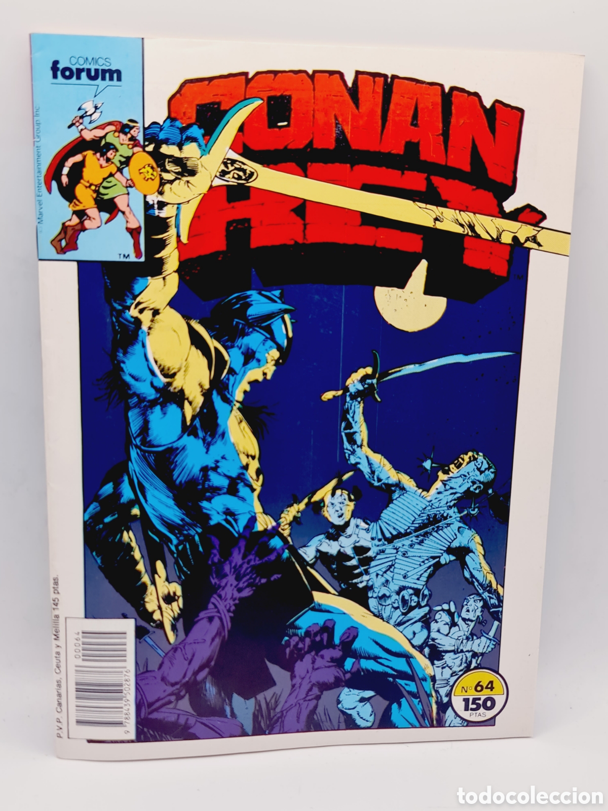 C&oacute;mics: DE KIOSCO CONAN REY 64 GRAPA COMICS FORUM GRAPA - Foto 1