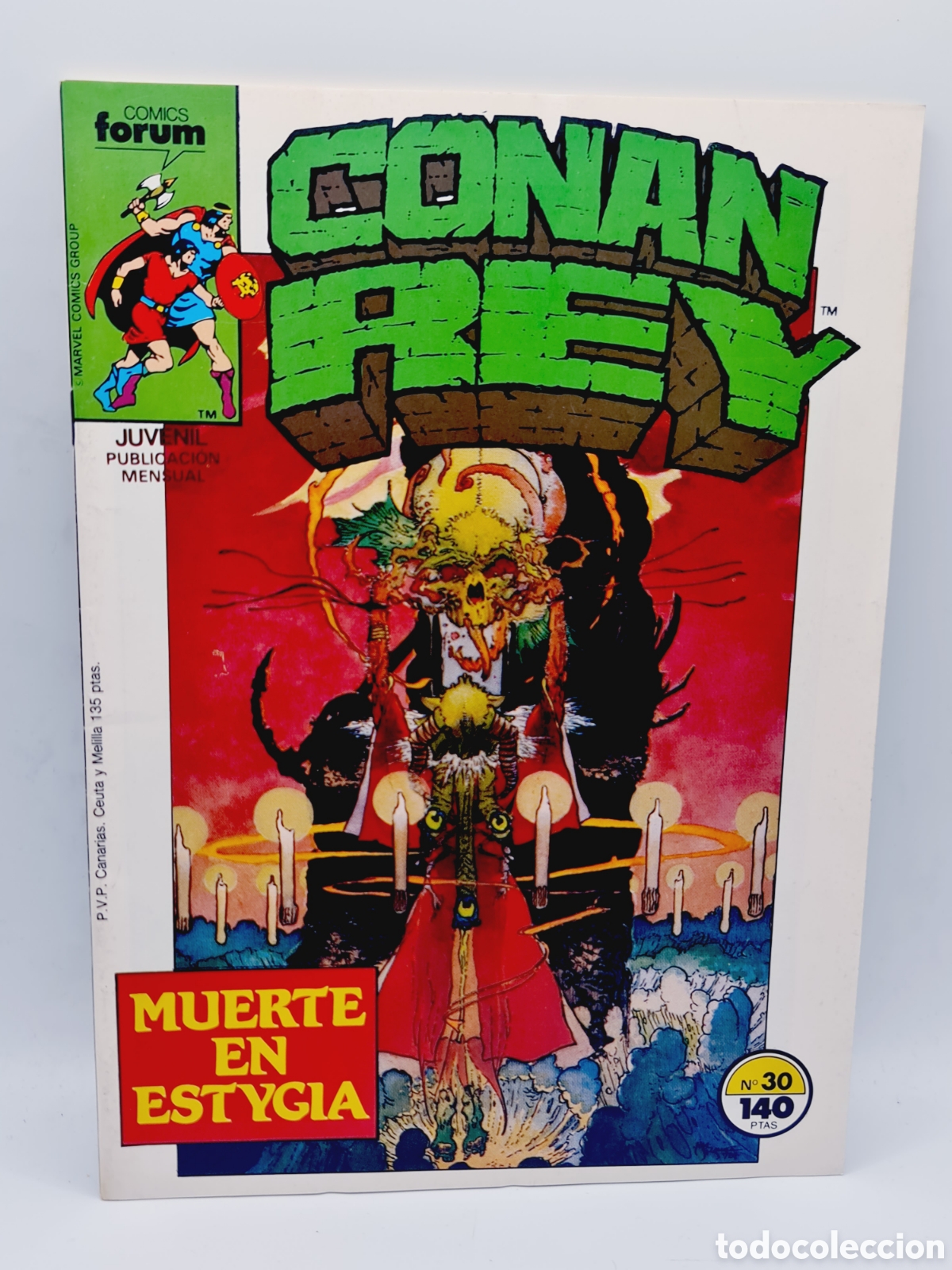C&oacute;mics: DE KIOSCO CONAN REY 30 GRAPA COMICS FORUM GRAPA - Foto 1