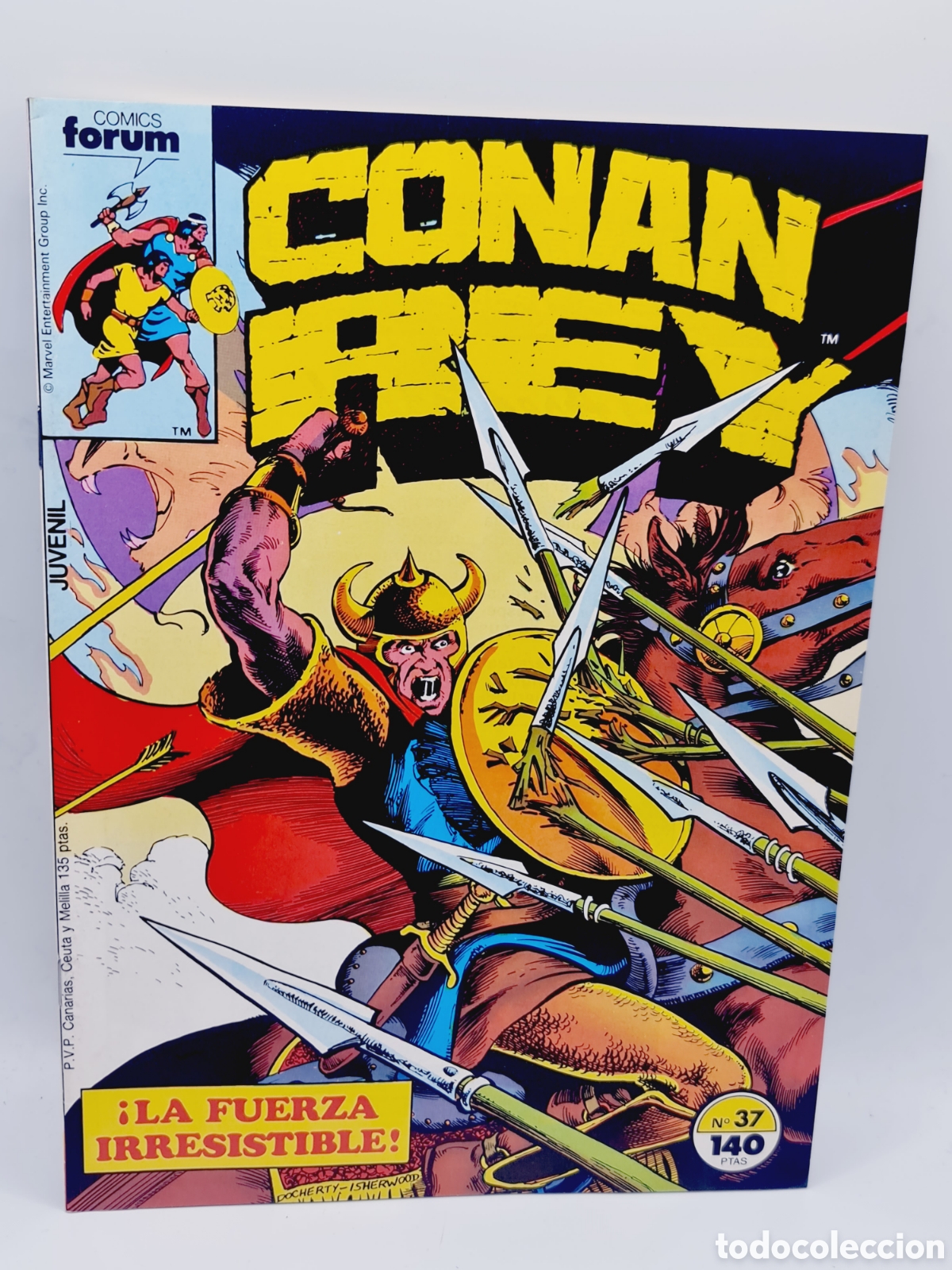 C&oacute;mics: DE KIOSCO CONAN REY 37 GRAPA COMICS FORUM GRAPA - Foto 1