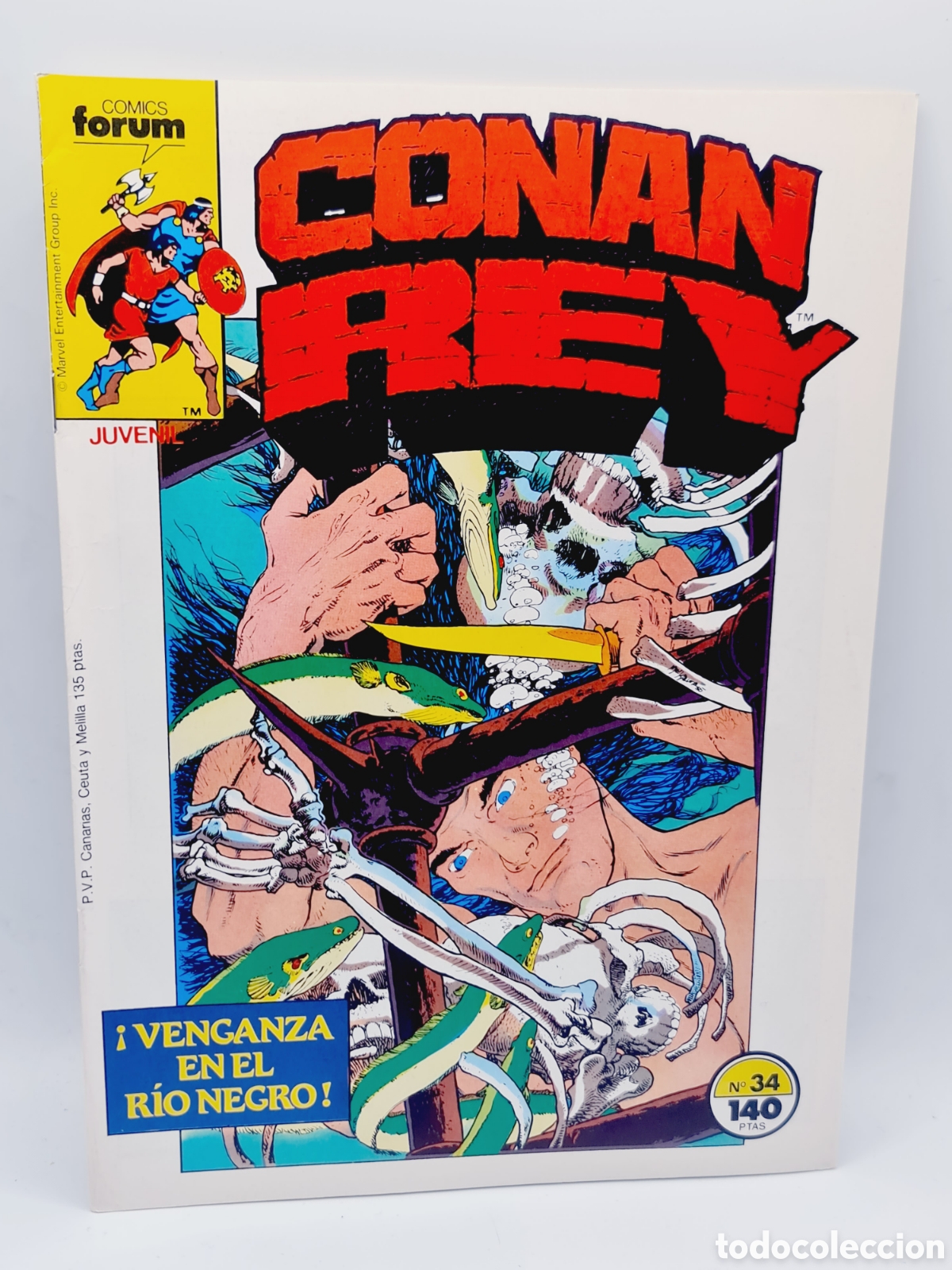 C&oacute;mics: DE KIOSCO CONAN REY 34 GRAPA COMICS FORUM GRAPA - Foto 1