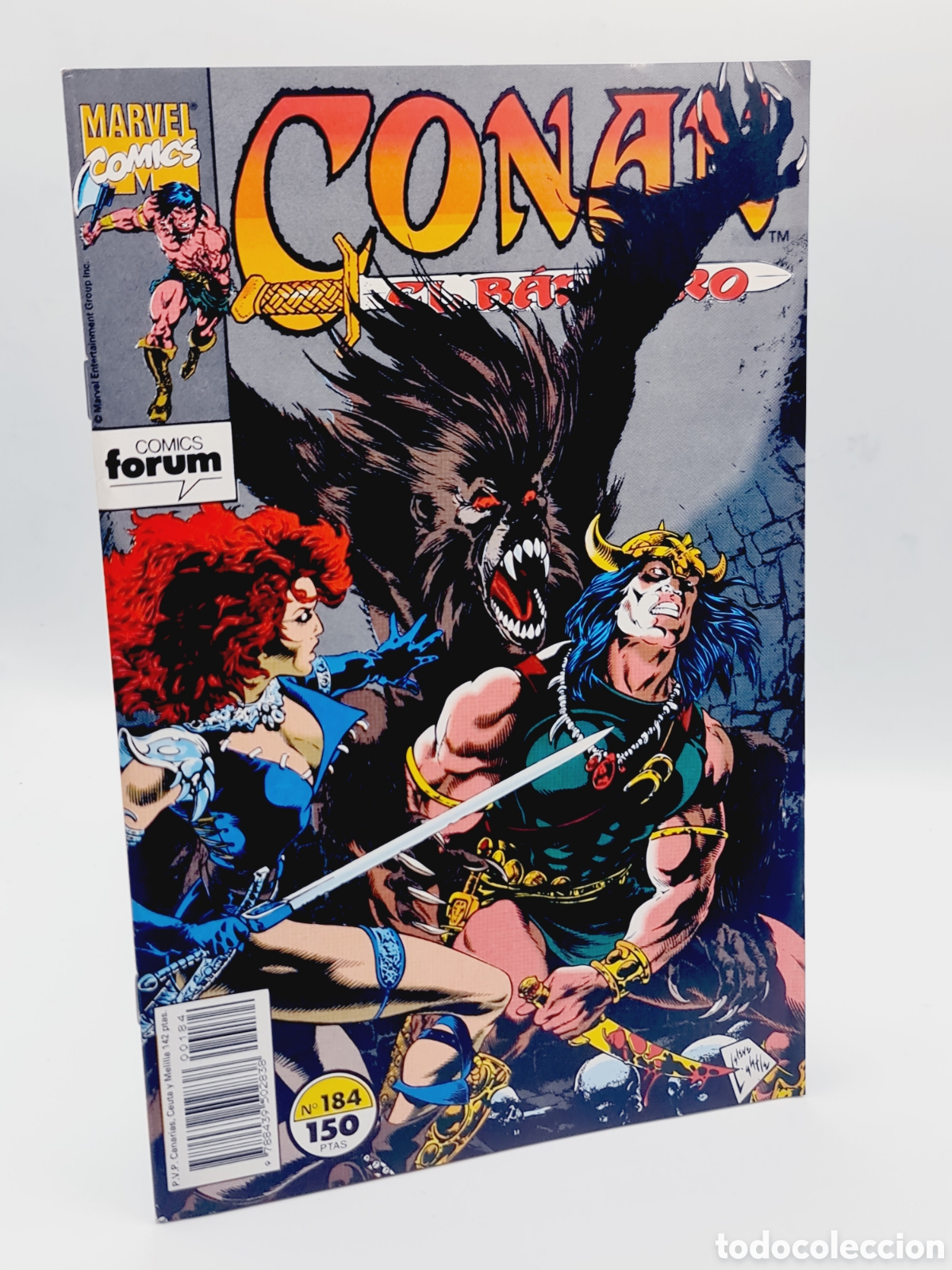 C&oacute;mics: DE KIOSCO CONAN EL BARBARO 184 GRAPA COMICS FORUM GRAPA - Foto 1