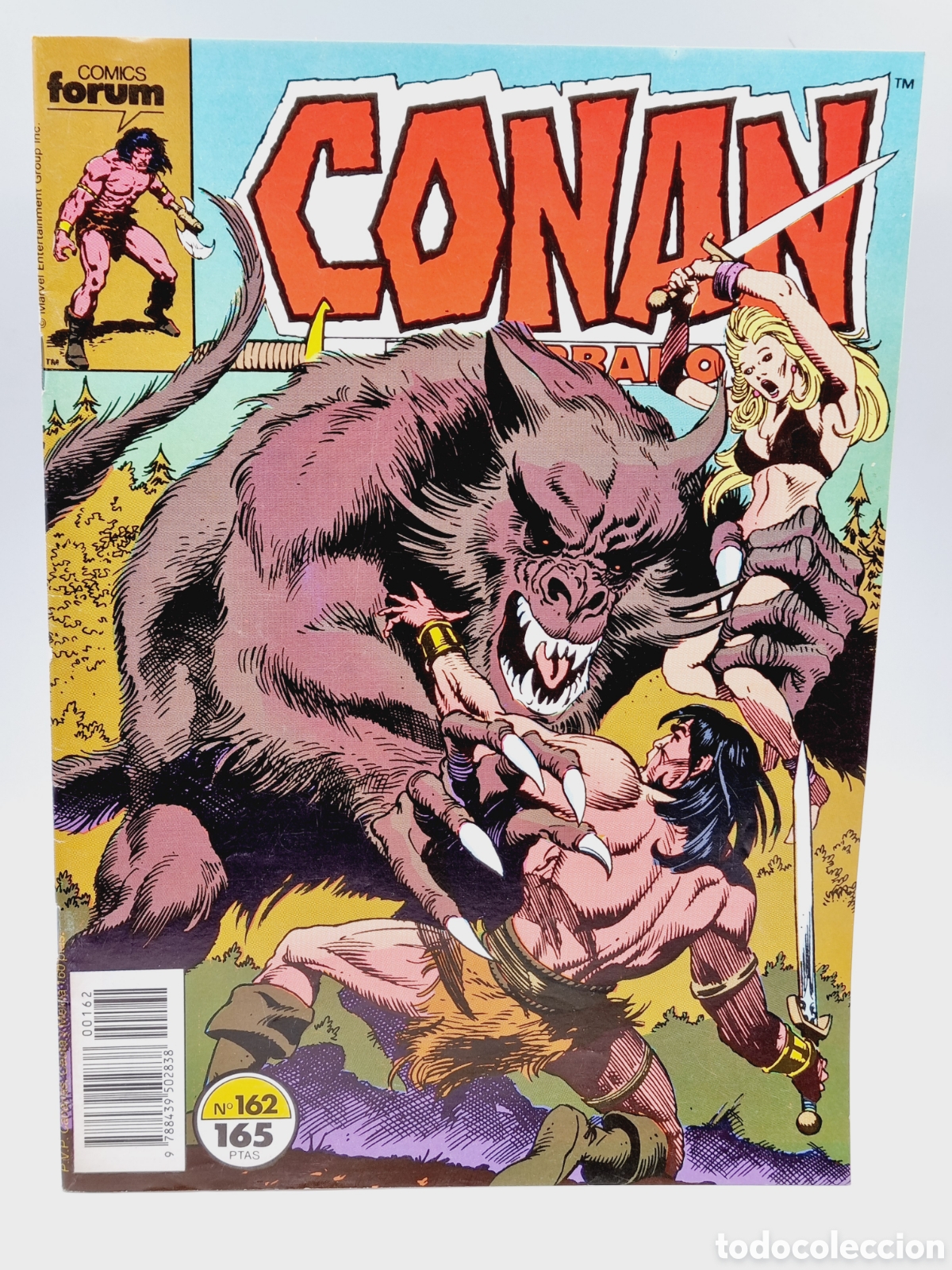 C&oacute;mics: EXCELENTE ESTADO CONAN REY 162 GRAPA COMICS FORUM GRAPA - Foto 1