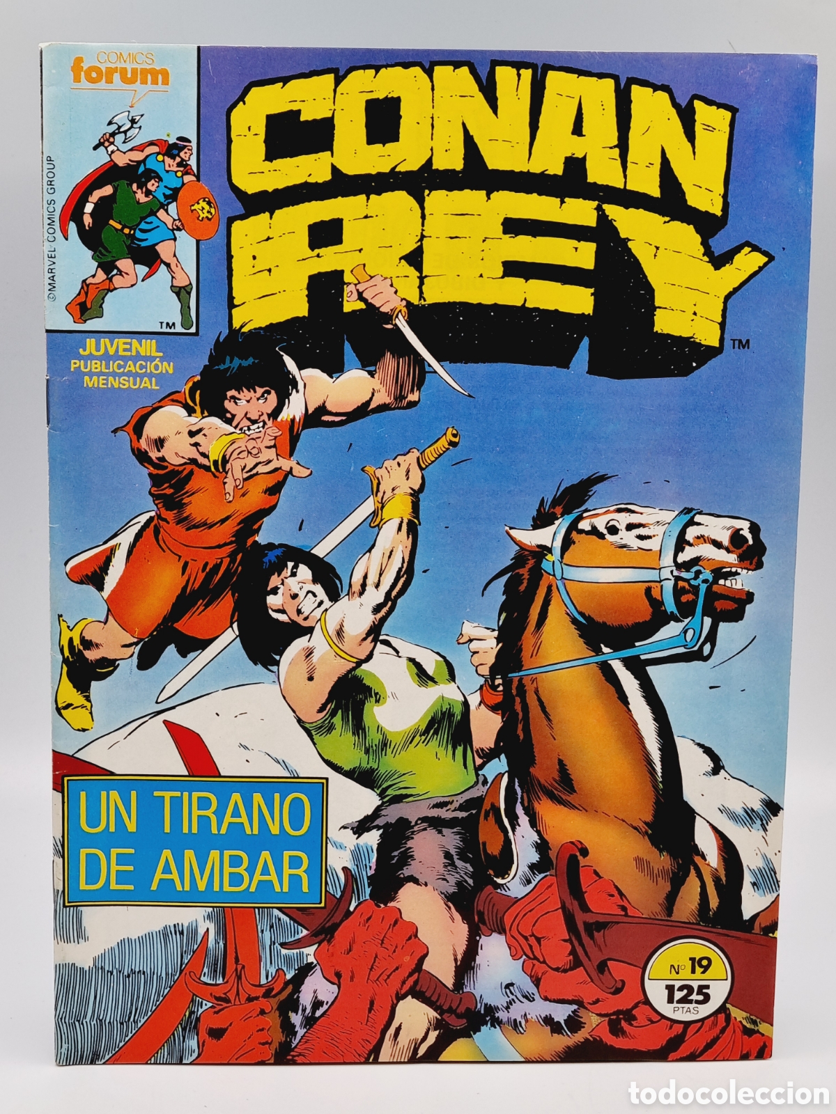 C&oacute;mics: EXCELENTE ESTADO CONAN REY 19 GRAPA COMICS FORUM GRAPA - Foto 1
