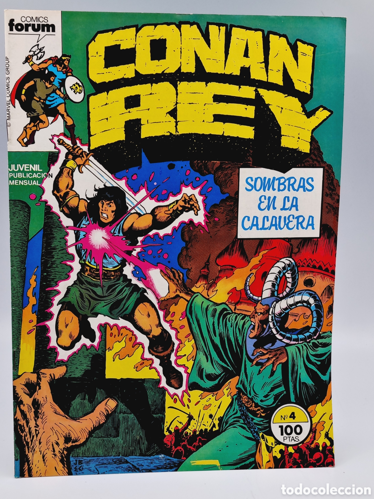 C&oacute;mics: EXCELENTE ESTADO CONAN REY 4 GRAPA COMICS FORUM GRAPA - Foto 1