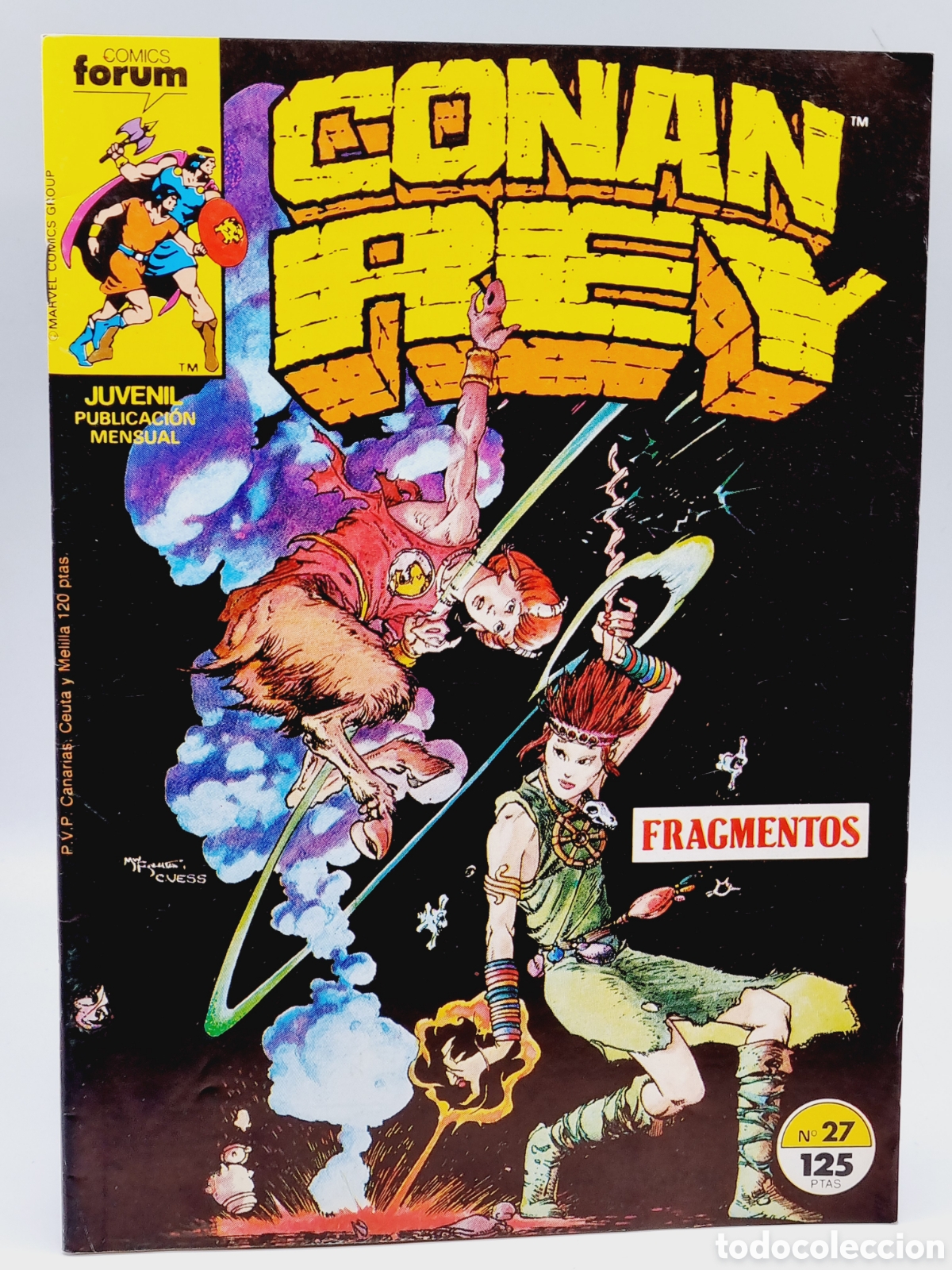 C&oacute;mics: EXCELENTE ESTADO CONAN REY 27 GRAPA COMICS FORUM GRAPA - Foto 1