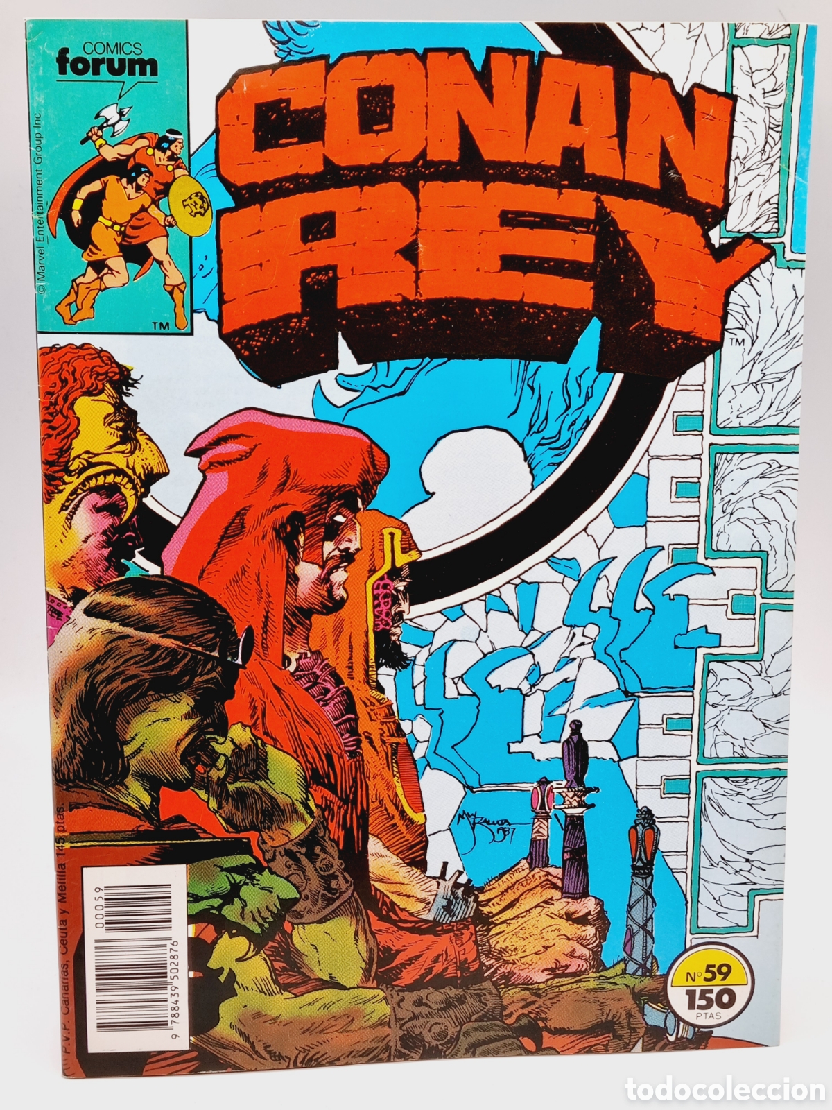 C&oacute;mics: EXCELENTE ESTADO CONAN REY 59 GRAPA COMICS FORUM GRAPA - Foto 1
