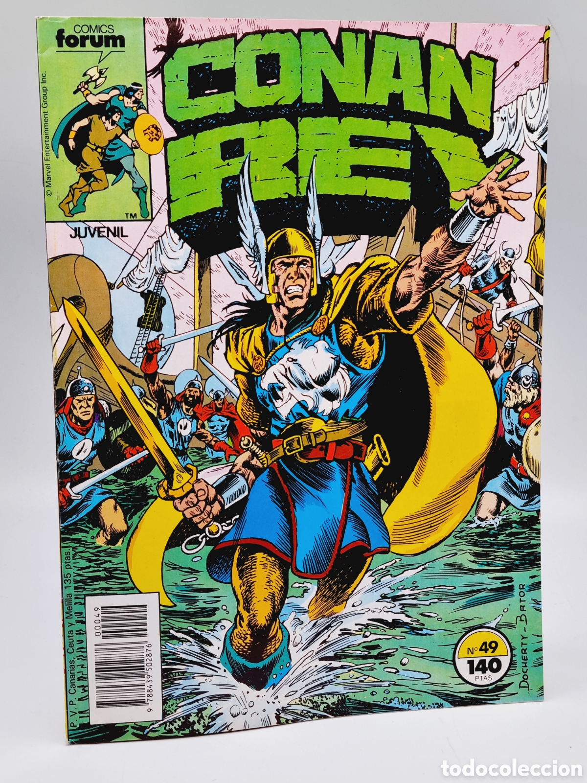 C&oacute;mics: CASI EXCELENTE ESTADO CONAN REY 49 GRAPA COMICS FORUM GRAPA - Foto 1
