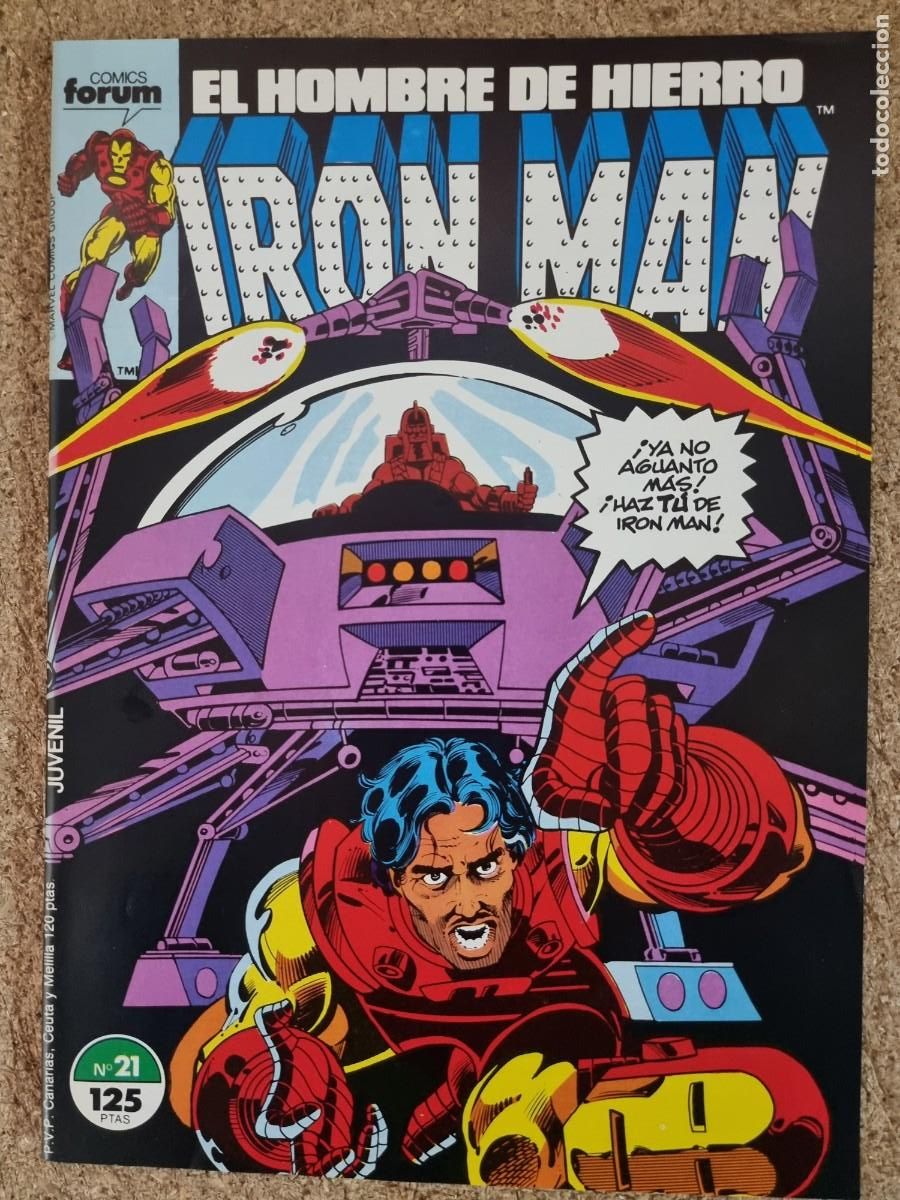 C&oacute;mics: Iron Man 21 Vol.1 Marvel.Forum - Foto 1