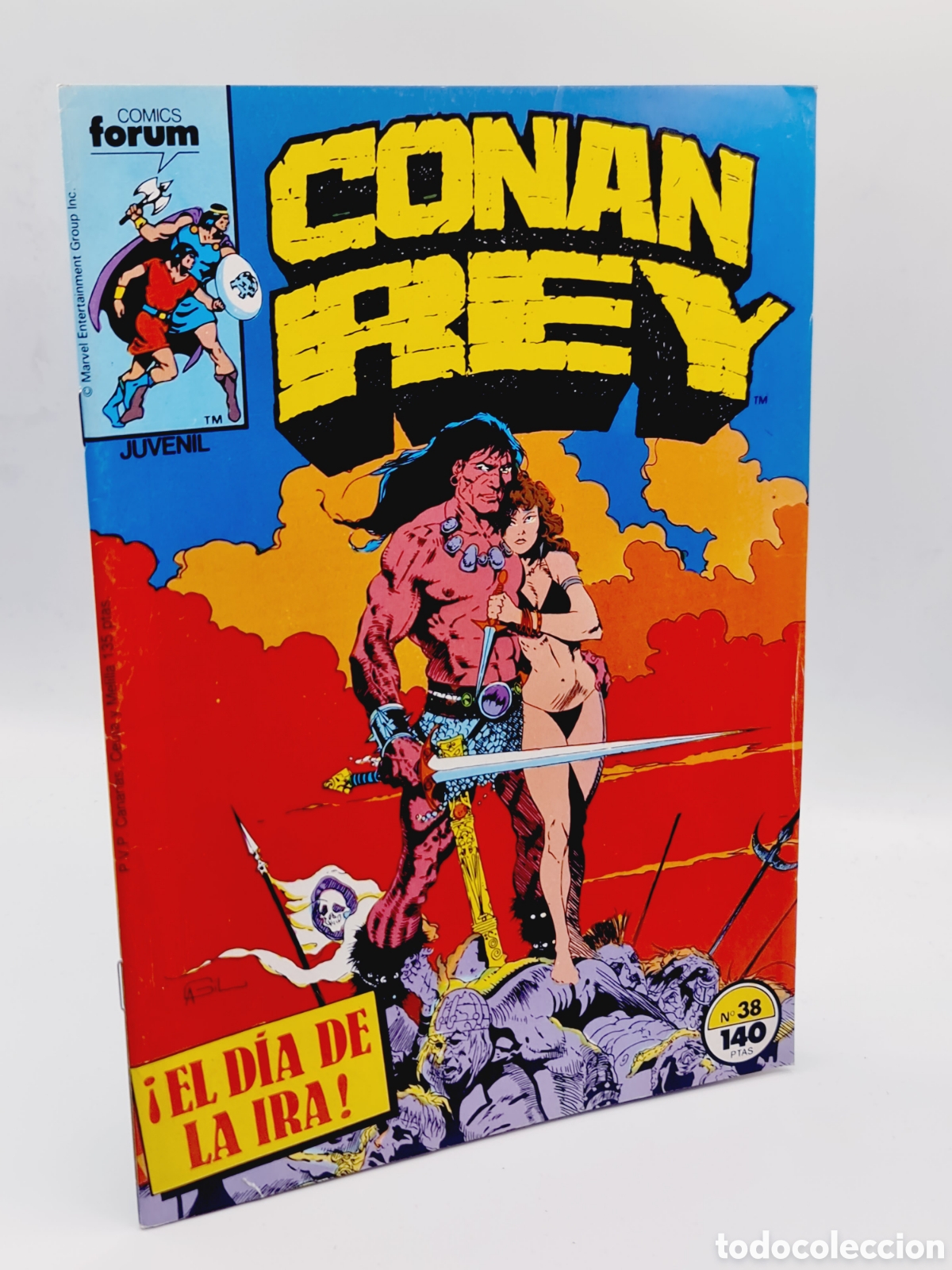 C&oacute;mics: CASI EXCELENTE ESTADO CONAN REY 38 FORUM GRAPA - Foto 1