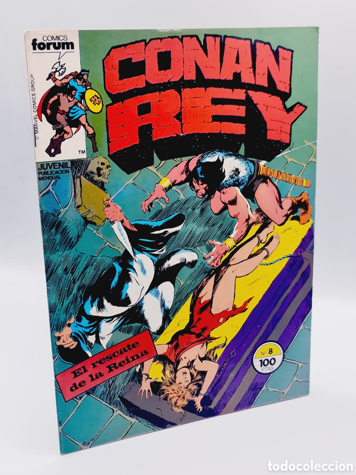 C&oacute;mics: CASI EXCELENTE ESTADO CONAN REY 8 FORUM GRAPA - Foto 1