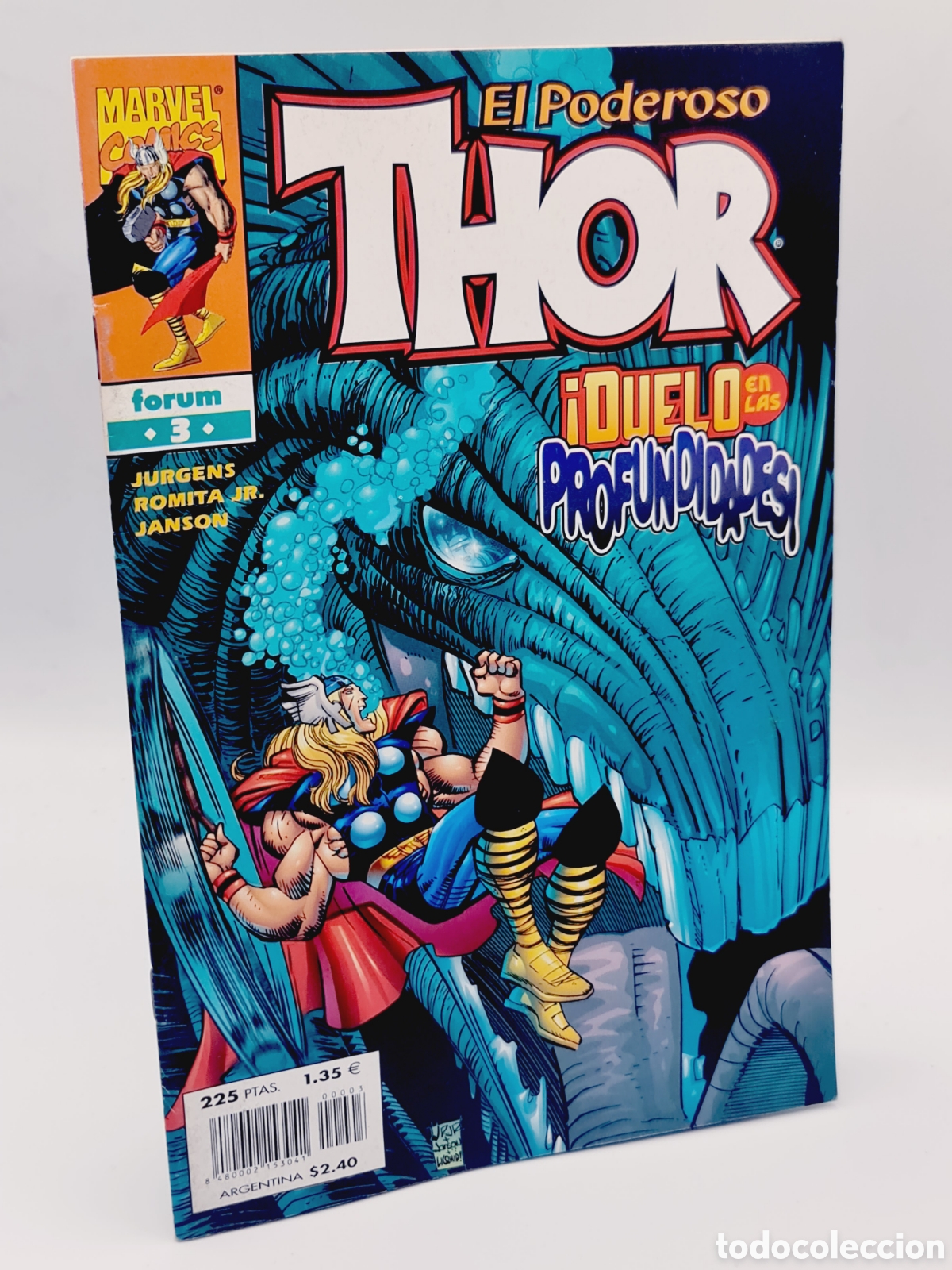 C&oacute;mics: CASI EXCELENTE ESTADO EL PODEROSO THOR 3 VOL.3 FORUM GRAPA VOL3 - Foto 1