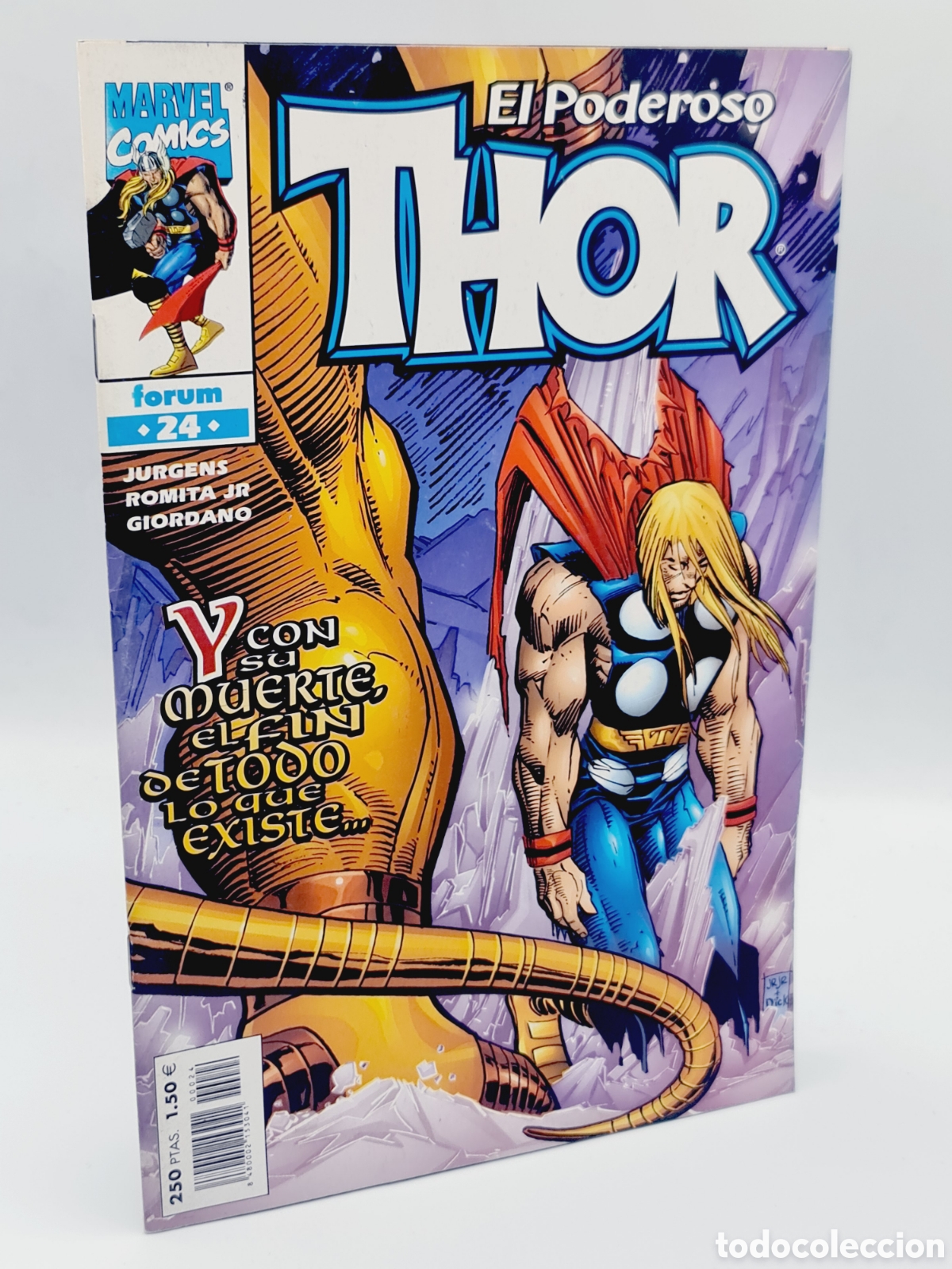 C&oacute;mics: CASI EXCELENTE ESTADO EL PODEROSO THOR 24 VOL.4 FORUM GRAPA VOL4 - Foto 1