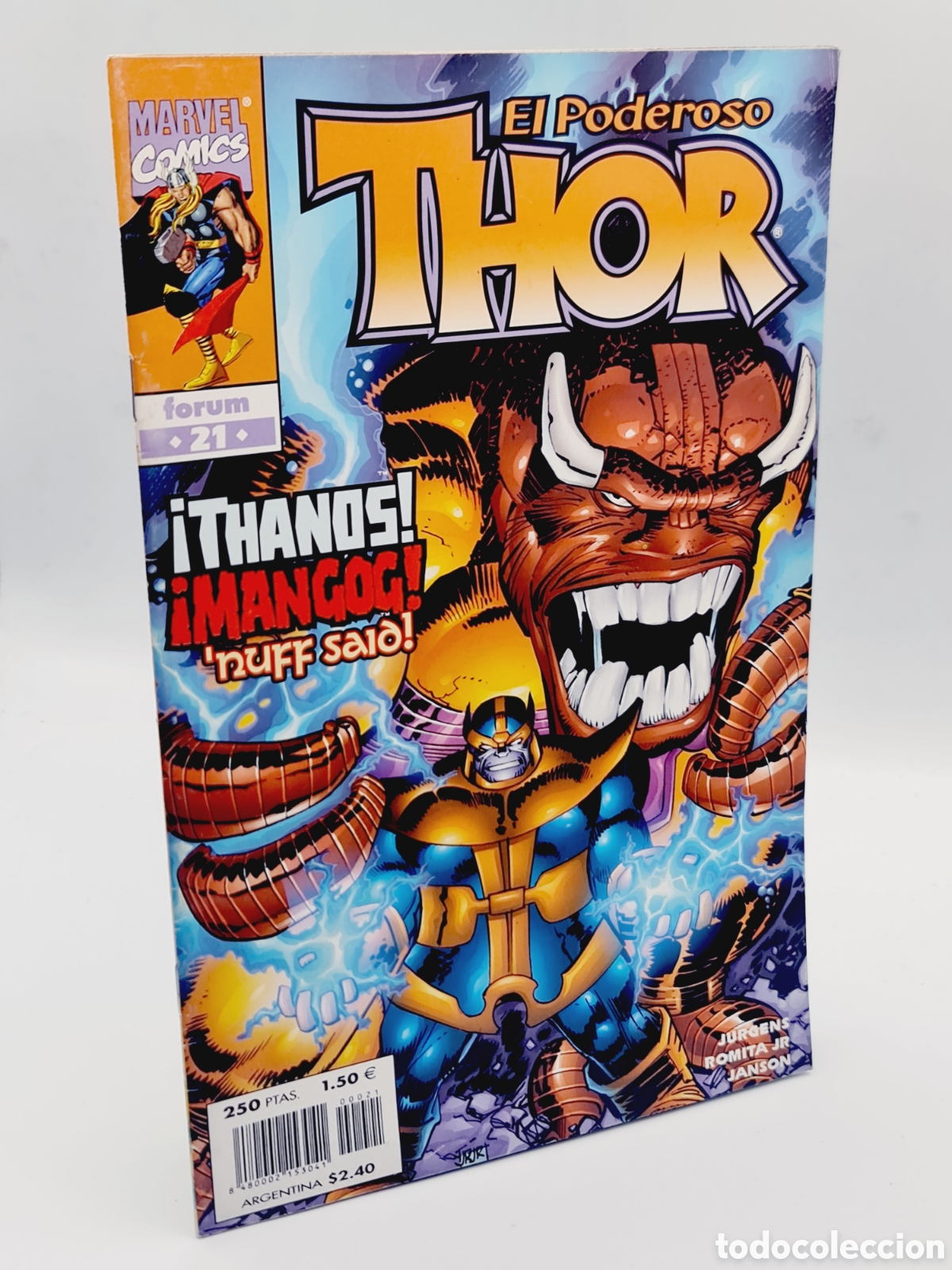 C&oacute;mics: CASI EXCELENTE ESTADOEL PODEROSO THOR 21 VOL.4 FORUM GRAPA VOL4 - Foto 1