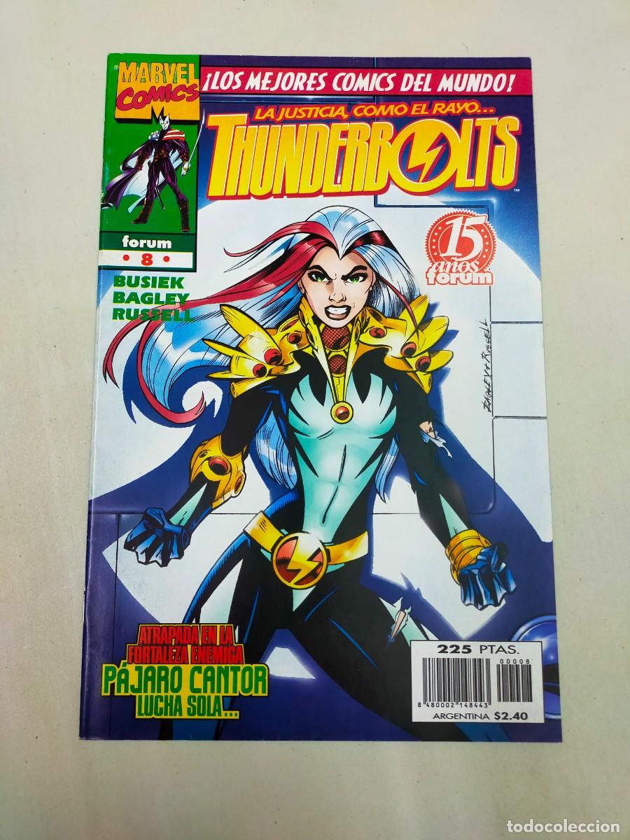 Comics: THUNDERBOLTS n&ordm; 8. P&Aacute;JARO CANTOR LUCHA SOLA