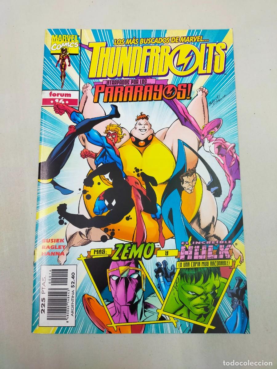 Comics: THUNDERBOLTS n&ordm; 16. ATRAPADOS POR LOS PARARRAYOS