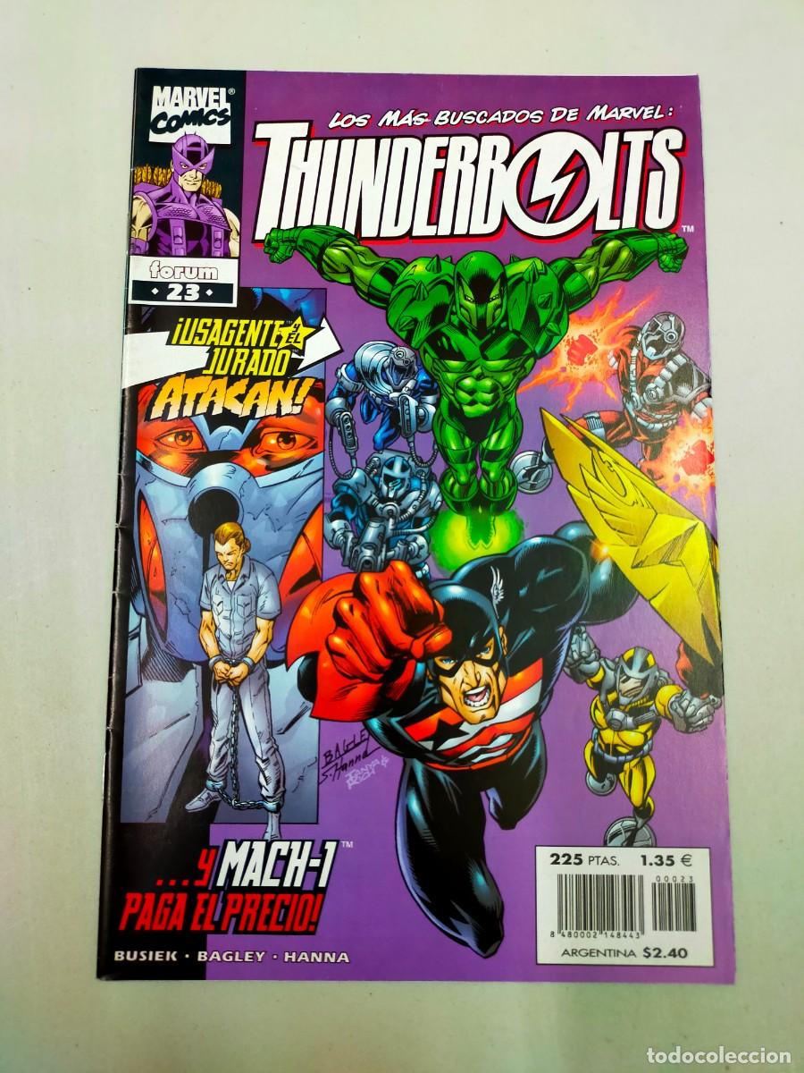Comics: THUNDERBOLTS n&ordm; 23. &iexcl;USAGENTE Y EL JURADO ATACAN!