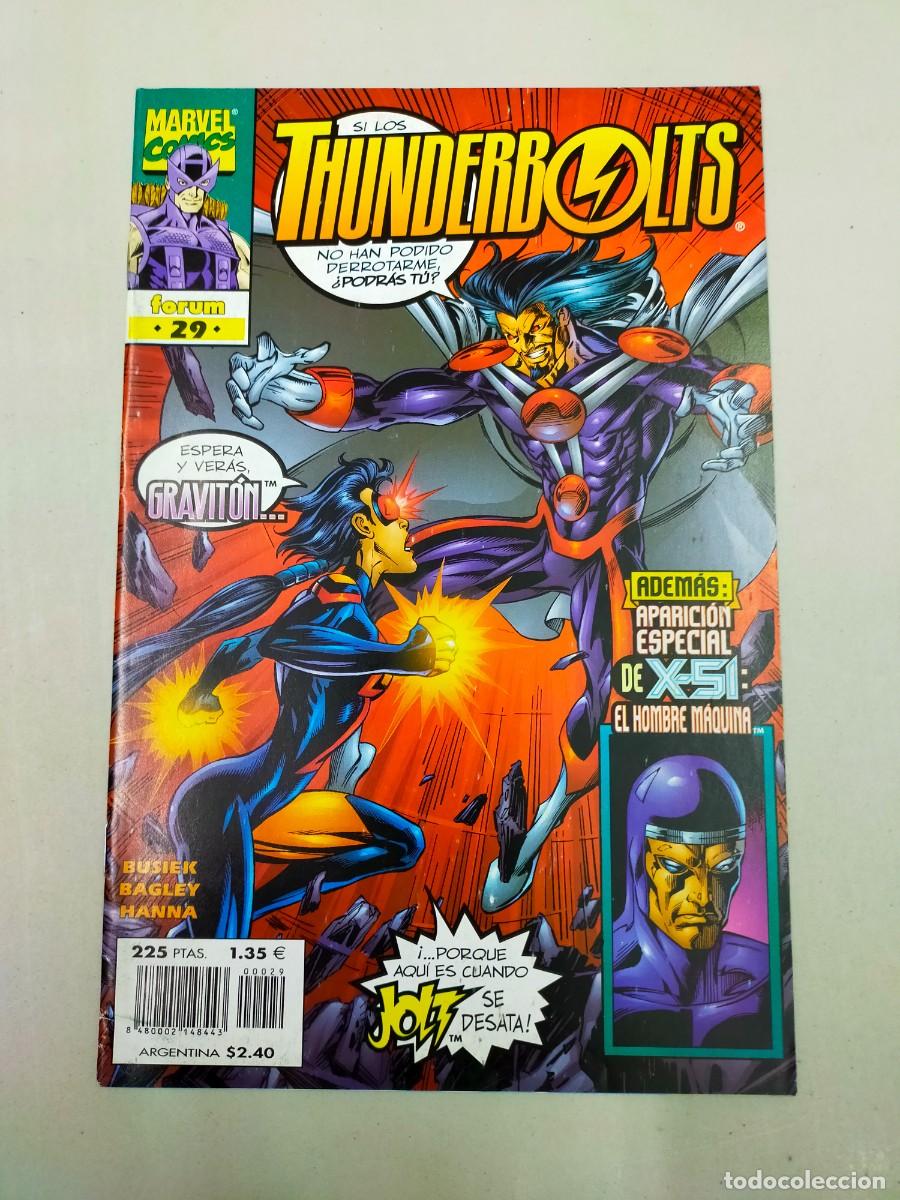 Comics: THUNDERBOLTS n&ordm; 29. APARICI&Oacute;N ESPECIAL DE EL HOMBRE M&Aacute;QUINA