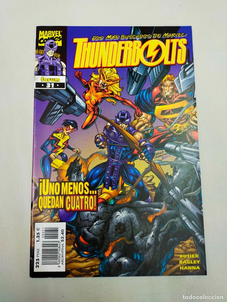 Comics: THUNDERBOLTS n&ordm; 31. &iexcl;UNO MENOS... QUEDAN CUATRO!