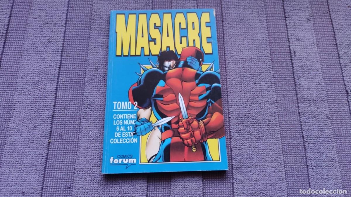 C&oacute;mics: MASACRE TOMO 2 (6-10) RETAPADO FORUM - Foto 1