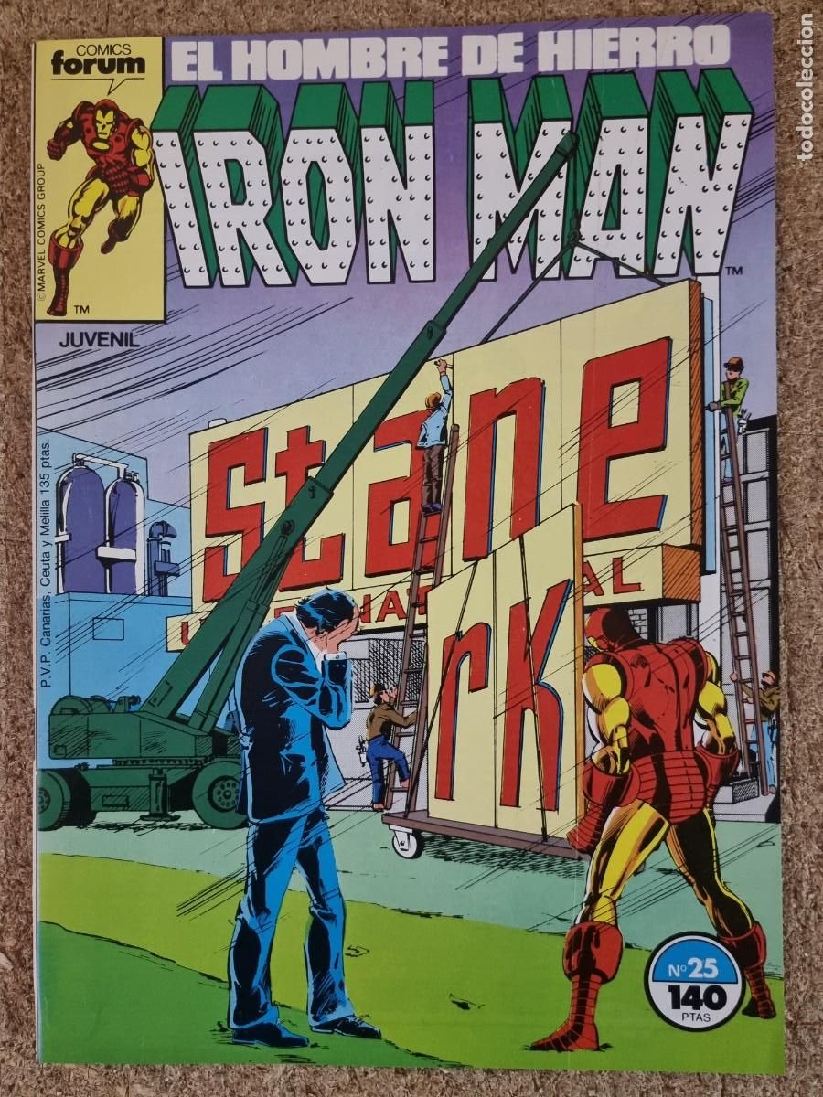 C&oacute;mics: Iron Man 25 Vol.1 Marvel.Forum - Foto 1