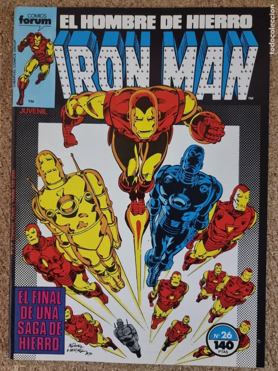 C&oacute;mics: Iron Man 26 Vol.1 Marvel.Forum - Foto 1
