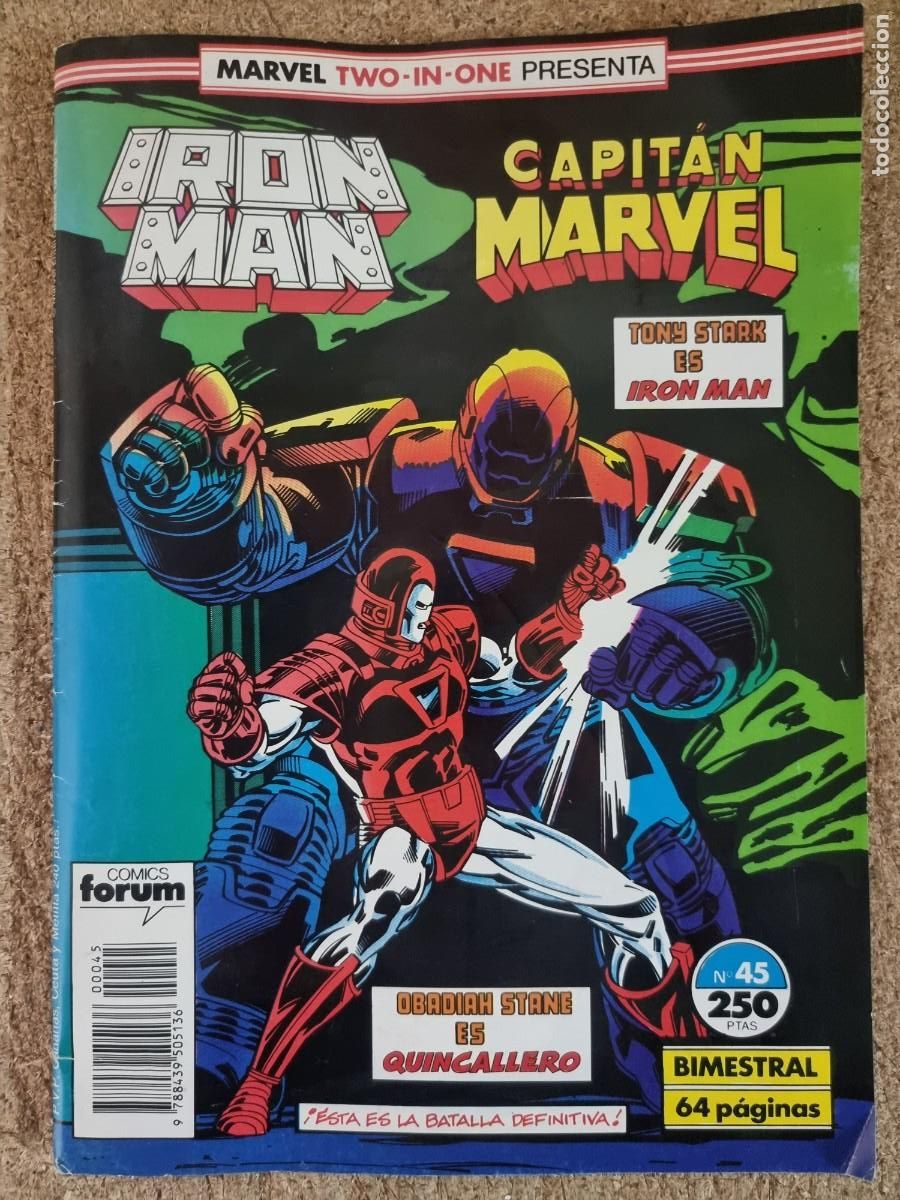 C&oacute;mics: Iron Man 45 Vol.1 Marvel.Forum - Foto 1