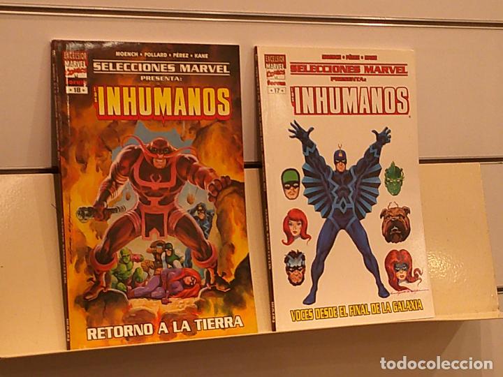 C&oacute;mics: SELECCIONES MARVEL PRESENTA N&ordm; 17 Y 18 LOS INHUMANOS COMPLETA 2 TOMOS - FORUM - Foto 1