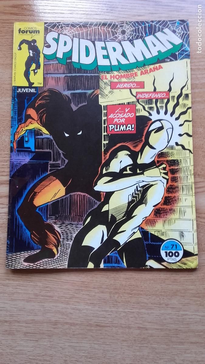 C&oacute;mics: SPIDERMAN - vol.1 - n&ordm; 71 - &iexcl;Presentamos a... Puma! - FORUM - Foto 1