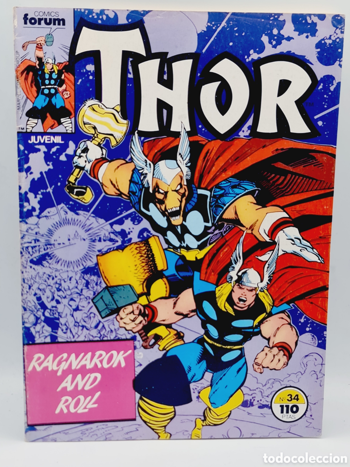 C&oacute;mics: BUEN ESTADO THOR 34 FORUM COMICS GRAPA - Foto 1