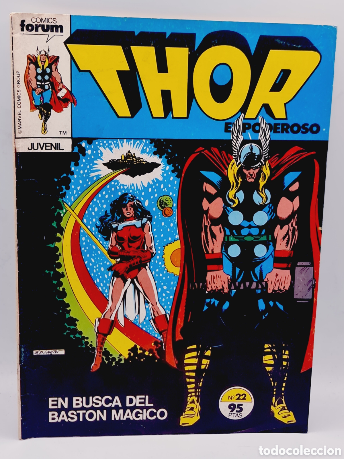 C&oacute;mics: BUEN ESTADO THOR EL PODEROSO 22 FORUM COMICS GRAPA - Foto 1