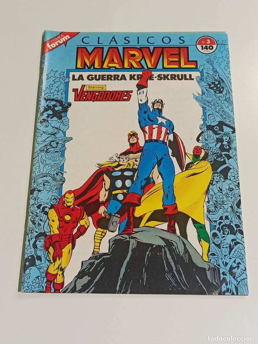 C&oacute;mics: Lote Clasicos Marvel Los Vengadores 1-4 - Foto 8