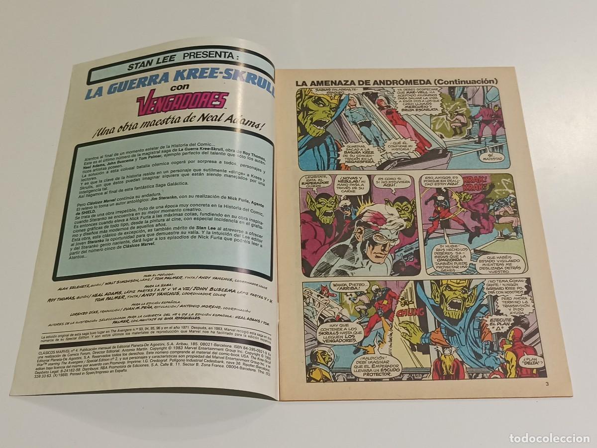 C&oacute;mics: Lote Clasicos Marvel Los Vengadores 1-4 - Foto 13