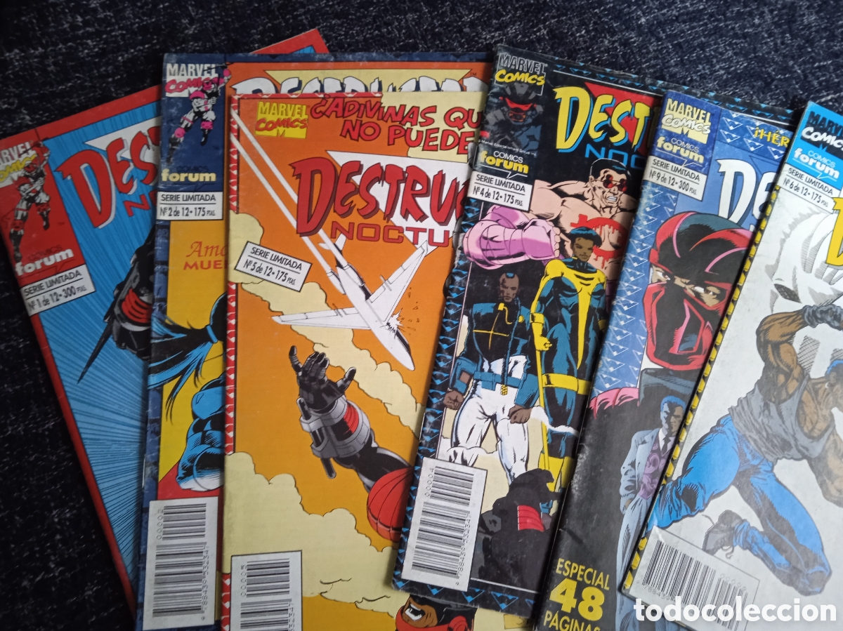 C&oacute;mics: DESTRUCTOR NOCTURNO - LOTE DE 6 EJEMPLARES -ED. FORUM - Foto 2
