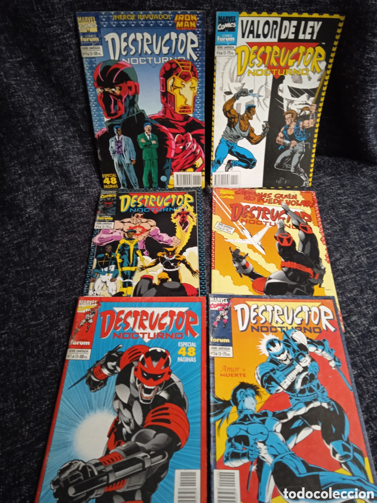 C&oacute;mics: DESTRUCTOR NOCTURNO - LOTE DE 6 EJEMPLARES -ED. FORUM - Foto 1