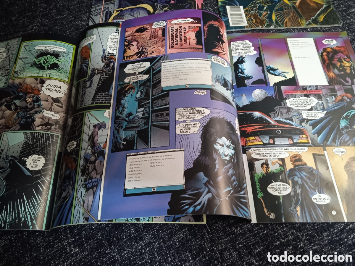 C&oacute;mics: ULTRAVERSE. NIGHT MAN COLECCION COMPLETA 4 EJEMPLARES -ED. FORUM - Foto 2