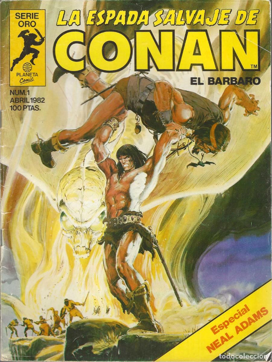 C&oacute;mics: LA ESPADA SALVAJE DE CONAN -- N&ordm; 1 CON POSTER - Foto 1