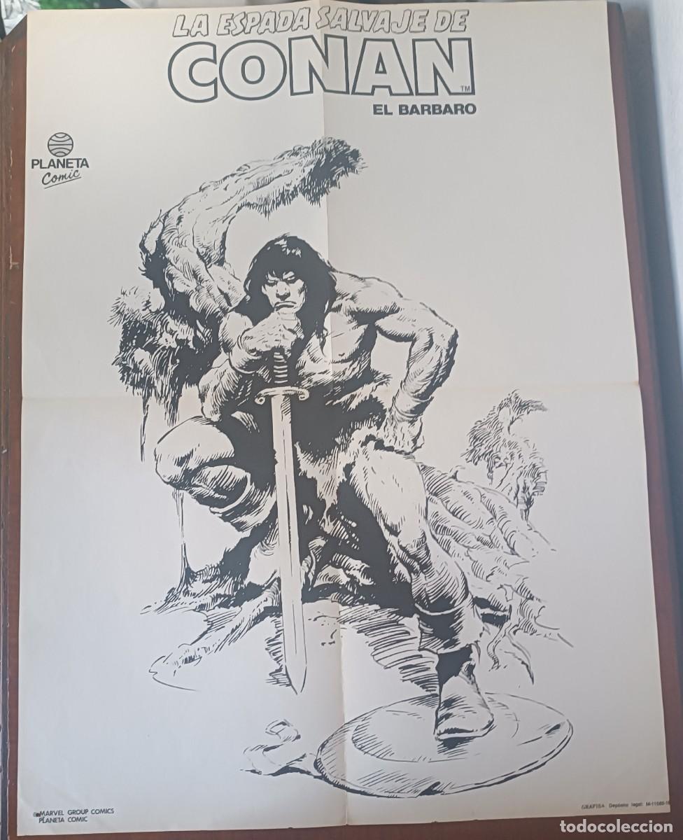 C&oacute;mics: LA ESPADA SALVAJE DE CONAN -- N&ordm; 1 CON POSTER - Foto 2