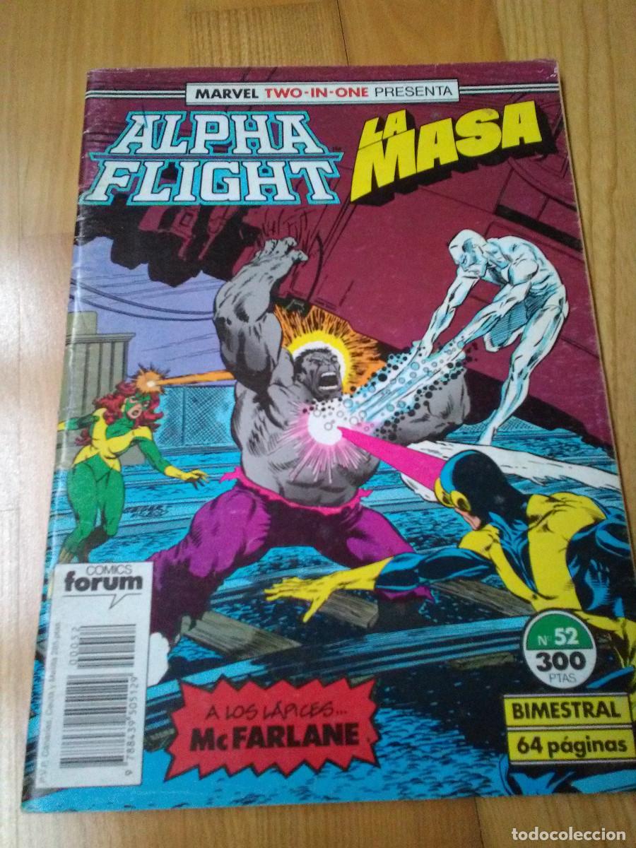 C&oacute;mics: Comic Marvel Forum planeta ALPHA FLIGHT LA MASA 52 - Foto 1