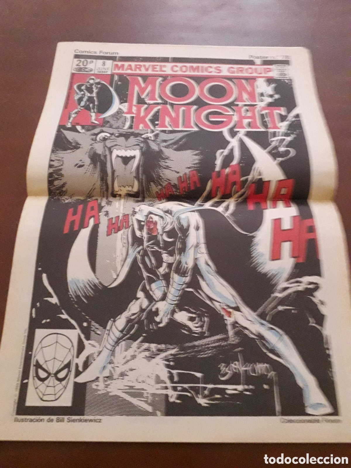 C&oacute;mics: Cl&aacute;sicos Marvel num 9. Moon Knight. Con poster Sienkiewicz - Foto 2