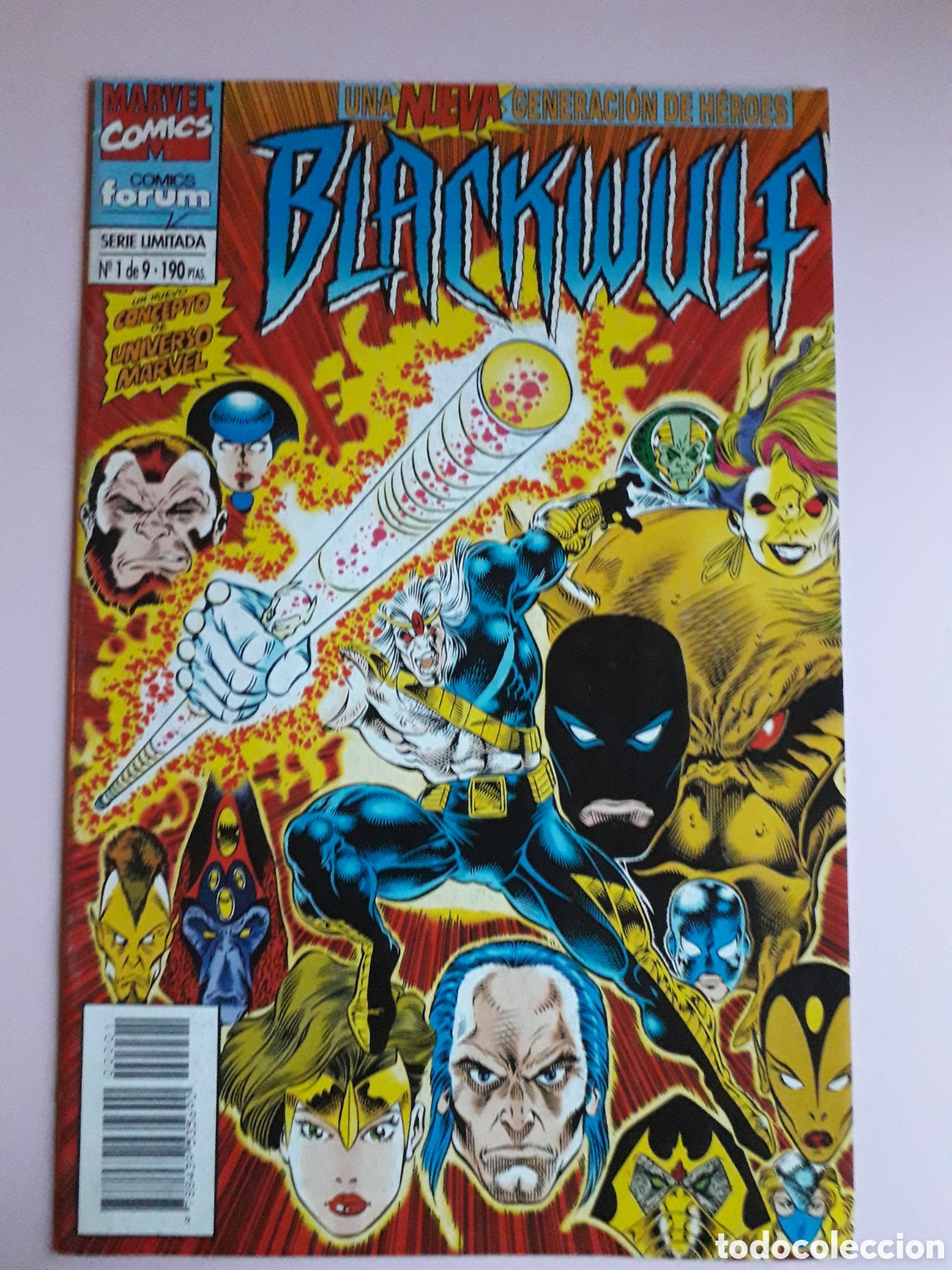 C&oacute;mics: Blackwulf num 1. Ed f&oacute;rum