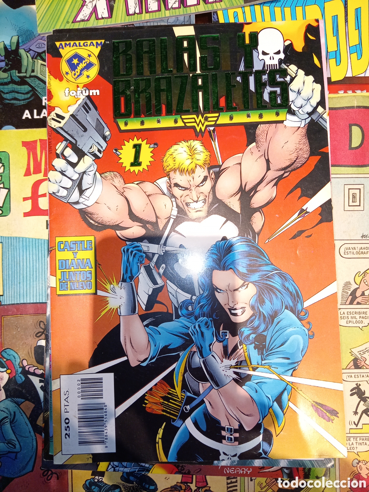 C&oacute;mics: Balas y brazaletes serie amalgama cj79