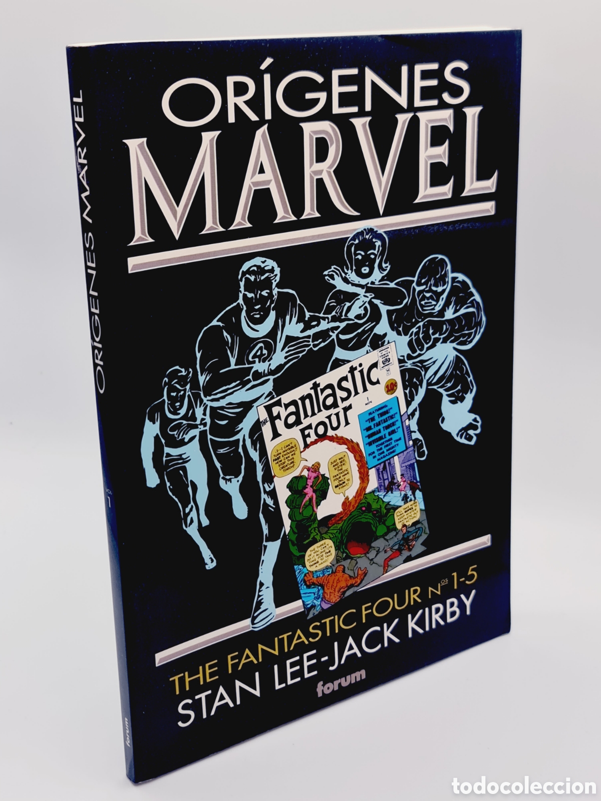 Cómics: EXCELENTE ESTADO ORIGENES MARVEL 1 THE FANTASTIC FOUR FORUN TAPA BLANDA
